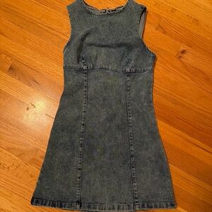 SHEIN Sleeveless Denim Mini Dress Size XS